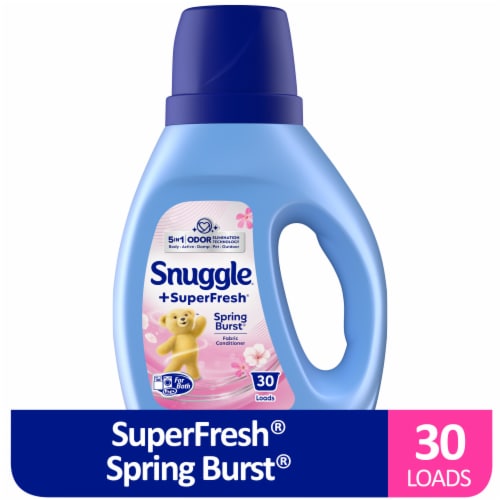 Snuggle® Spring Burst® Scent SuperFresh® Fabric Conditioner Perspective: front