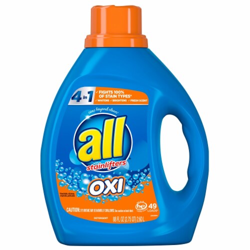All with Stainlifters Oxi Liquid Laundry Detergent Perspective: front