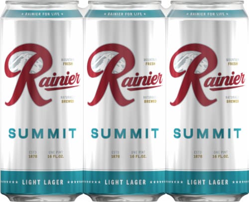Rainier Summit Light Lager Perspective: front