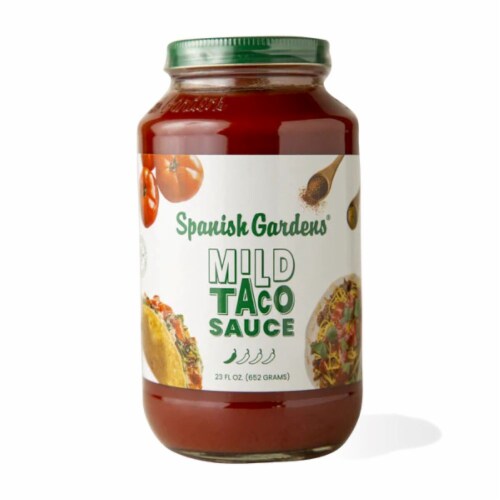 Spanish Gardens® Mild Taco Sauce Perspective: front