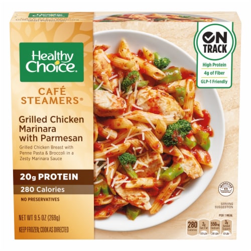 Healthy Choice Cafe Steamers Grilled Chicken Marinara With Parmesan Frozen Meal