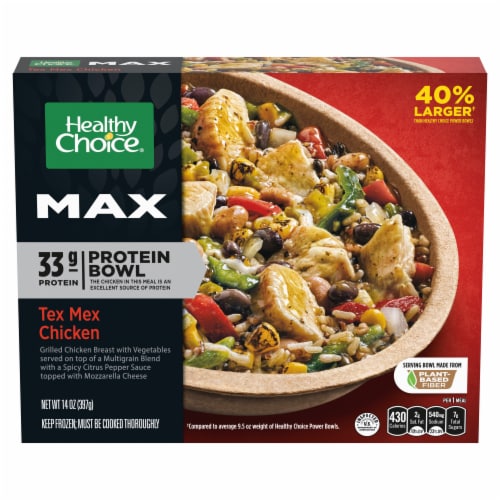 Healthy Choice Max Tex Mex Chicken Frozen Protein Bowl Frozen Meal