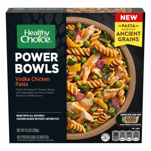 Healthy Choice® Power Bowls Vodka Chicken Pasta Single Serve Frozen Meal Perspective: front
