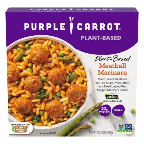 Purple Carrot® Plant-Based Meatball Marinara Frozen Meal