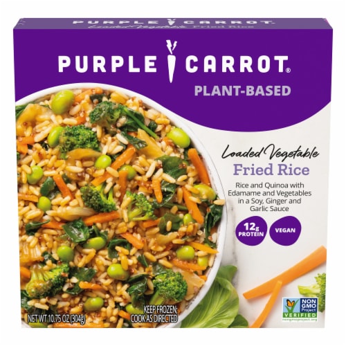 Purple Carrot® Plant-Based Loaded Vegetable Fried Rice Frozen Meal