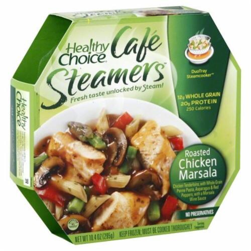 Healthy Choice Top Chef Chicken Marsala Perspective: front