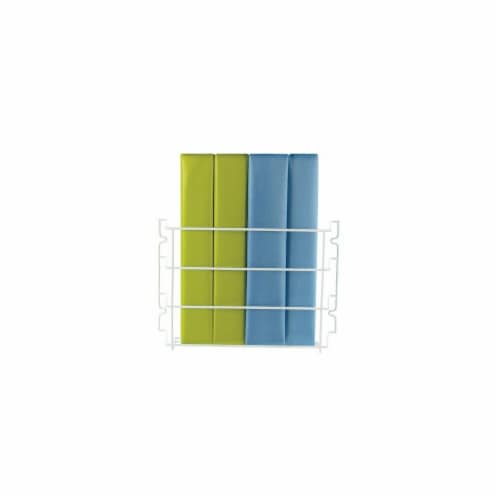 Homz 36 12 x 3.75 x 8.75 in. Food Organizer Cabinet Wrap Perspective: front
