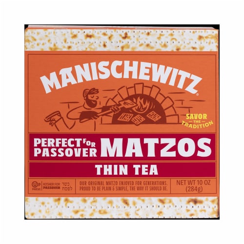 Manischewitz® Passover Thin Tea Matzos Perspective: front