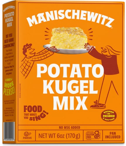 Manischewitz® Potato Kugel Mix Perspective: front