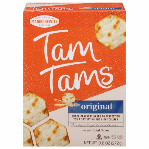 Manischewitz Tam Tams Original Snack Crackers Perspective: front