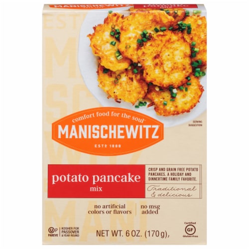 Manischewitz Potato Pancake Mix Perspective: front