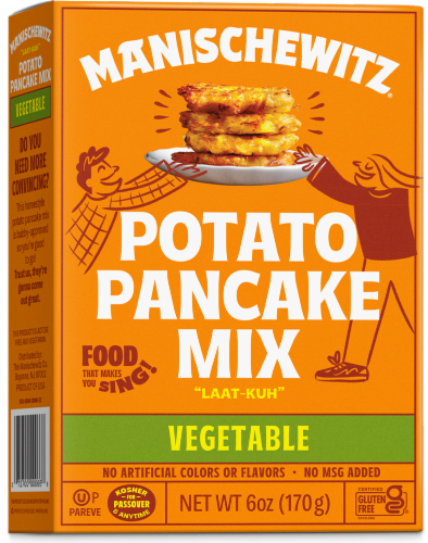 Manischewitz Veggie Potato Pancake Perspective: front