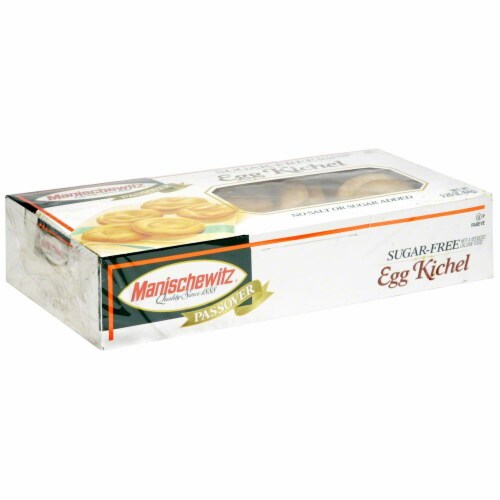 Manischewitz Sugar Free Egg Kichel Perspective: front