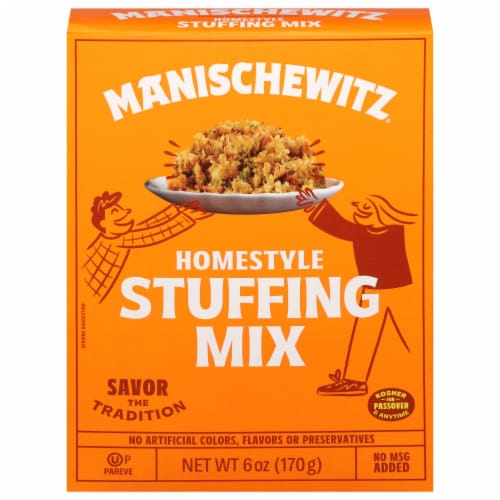 Manischewitz® Homestyle Stuffing Mix Perspective: front