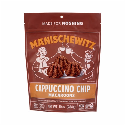 Manischewitz® Cappuccino Chip Macaroons Perspective: front