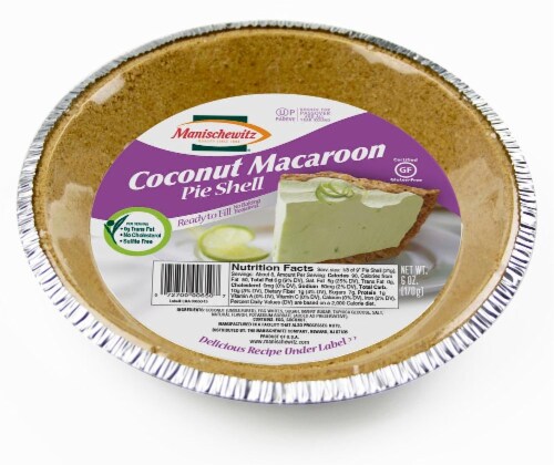 Manischewitz Pie Crust Coconut Macaroon Perspective: front