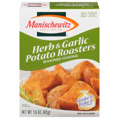 Manischewitz® Herb & Garlic Potato Roasters Mix Perspective: front