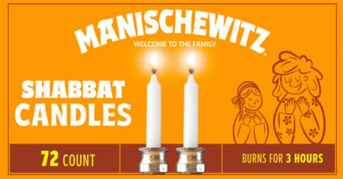 Manischewitz® Shabbat Candles Perspective: front