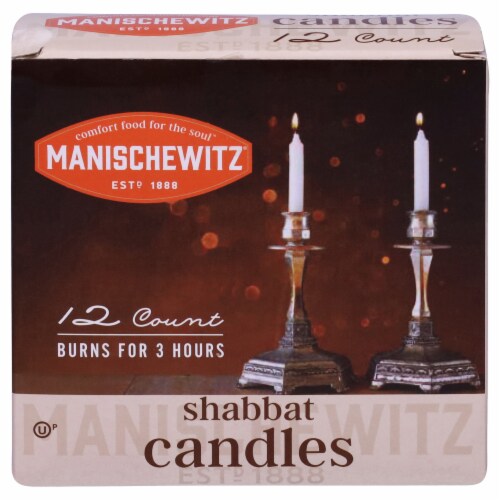 Manischewitz® Shabbat Candles Perspective: front