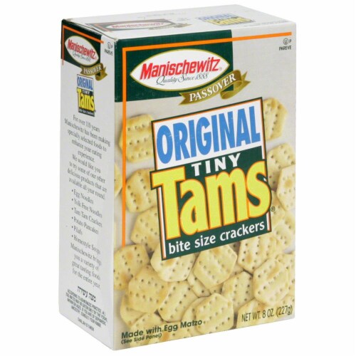 Manischewitz Original Tiny Tams Bite Size Crackers Perspective: front