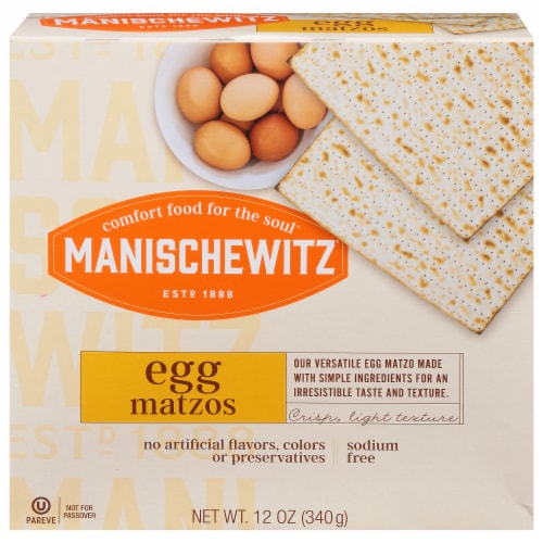 Manischewitz Egg Matzo Perspective: front
