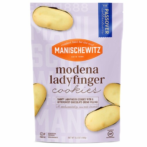 Manischewitz Modena Ladyfinger Cookies Perspective: front