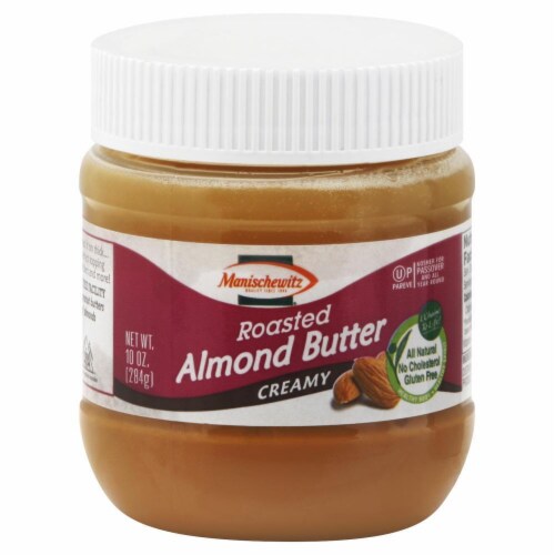 Manischewtiz Creamy Roasted Almond Butter Perspective: front