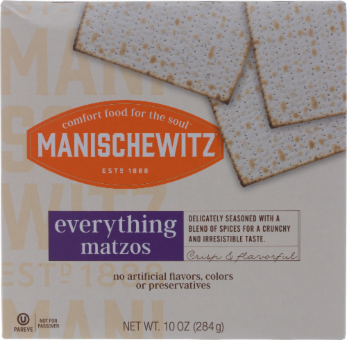Manischewitz® Everything Matzos Perspective: front