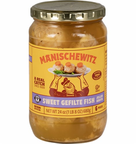 Manischewitz® Sweet Gefilte Fish in Jelled Broth