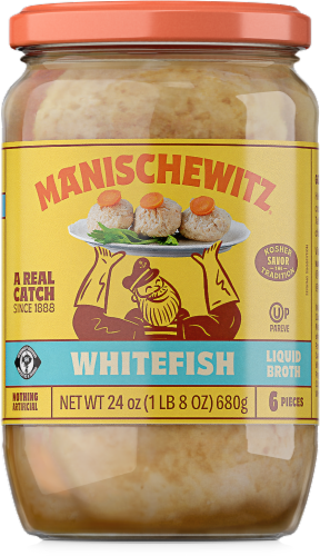 Manischewitz® All Whitefish in Liquid Broth Perspective: front