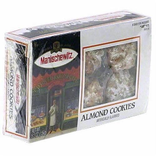 Manischewitz Almond Cookies Perspective: front