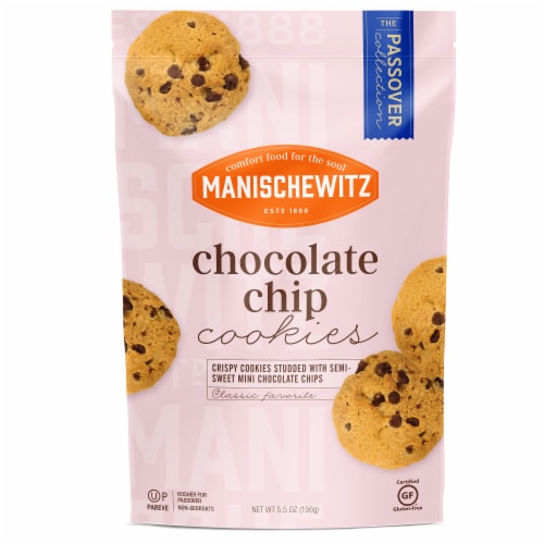 Manischewitz Chocolate Chip Cookies Perspective: front