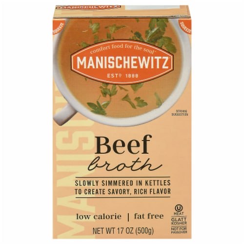 Manischewitz® Beef Broth Perspective: front