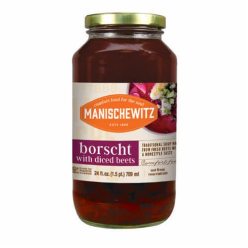 Manischewitz Borscht with Diced Beets Perspective: front