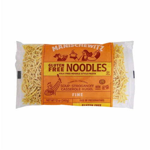 Manischewitz Passover Gold Fine Egg Noodles Perspective: front