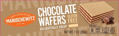Manischewitz Gluten Free Chocolate Wafers Perspective: front