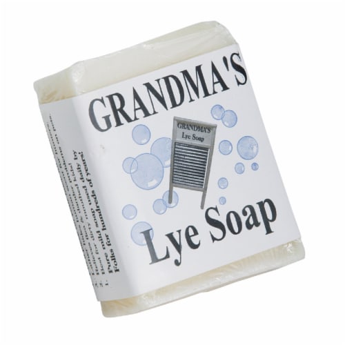 Grandma's Pure & Natural Lye Bath Soap, 6 oz 