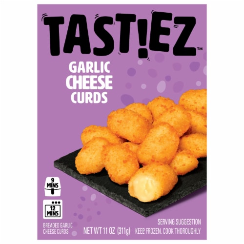Tast!ez™ Breaded Garlic Cheese Curds Frozen Perspective: front