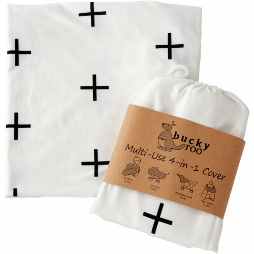 Bucky Roo Kane Swiss Cross Multi Use 4-in-1 Cover Perspective: front