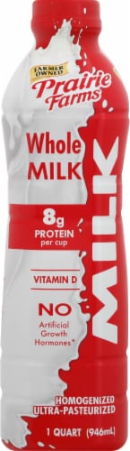 Prairie Farms Whole Milk Perspective: front