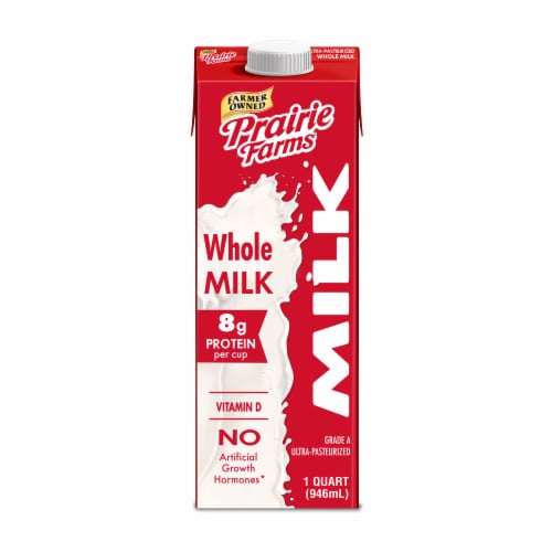Prairie Farms Dairy Fresh Whole Milk Perspective: front