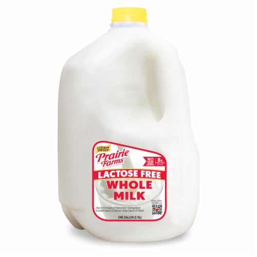 Prairie Farms Lactose Free Whole Milk Perspective: front