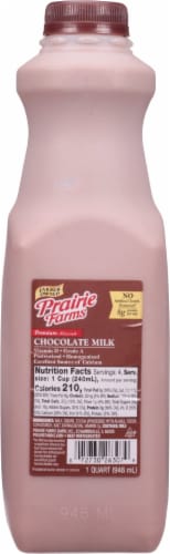 Prairie Farms Dutch Chocolate Milk Perspective: front