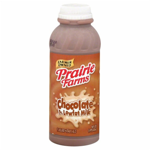 Prairie Farms Low Fat Chocolate Milk Perspective: front