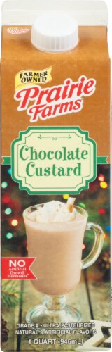 Prairie Farms Chocolate Custard Perspective: front