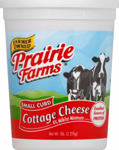 Prairie Farms Small Curd Cottage Cheese Perspective: front