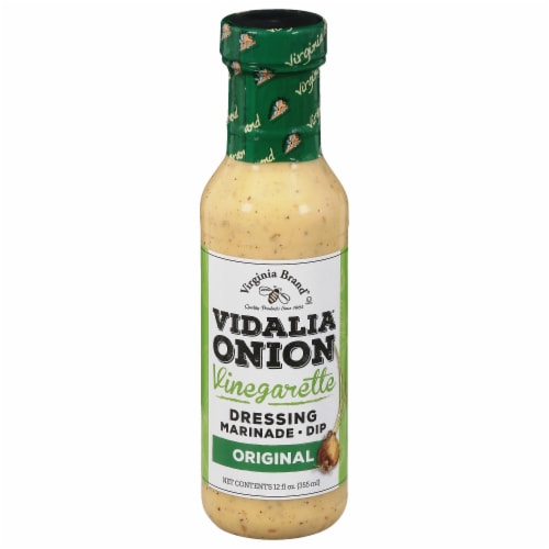 Virginia Brand Vidalia Onion Vinegarette Dressing Perspective: front