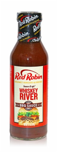 Red Robin Whiskey River BBQ Sauce Perspective: front