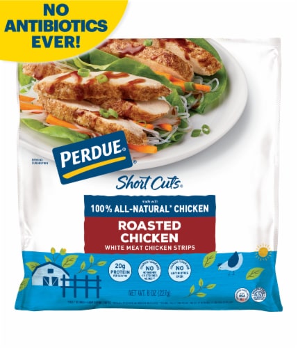 PERDUE® SHORT CUTS® Roasted Chicken Strips Perspective: front
