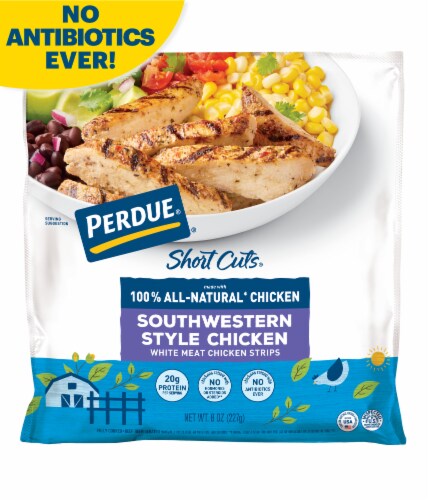 PERDUE® SHORT CUTS® Southwestern Style Chicken Strips Perspective: front